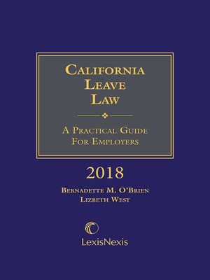 cover image of California Leave Law